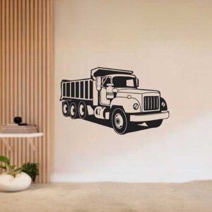 Laser Cut Antique Truck Metal Wall Art