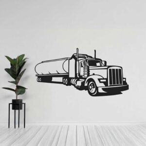 Laser Cut Antique Truck Metal Wall Art