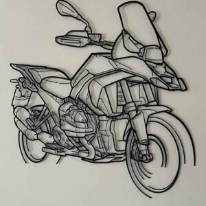 laser cut racing bike metal wall art (copy)