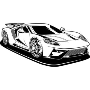 laser cut racing car metal wall art – sports car wall decor (copy)