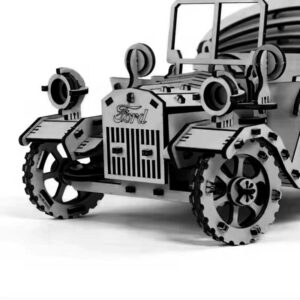 Laser Cut Antique Car