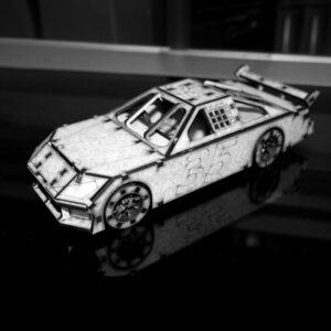 Laser Cut Antique Sports Car