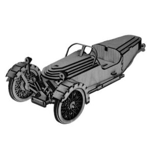 Laser Cut Antique Car