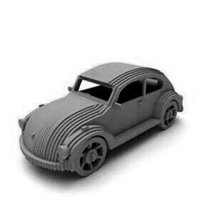 Laser Cut Antique Car